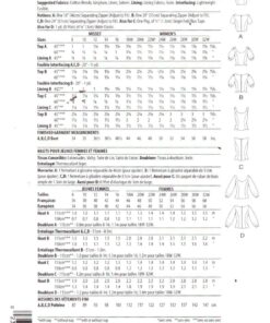 McCall's M8255 Tops Size: RR 18W-24W Uncut Sewing Pattern - Image 2