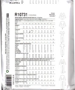 Alternative view of McCall's R10731 Romper, Jumpsuit Size: A5 6-14 Uncut Sewing Pattern