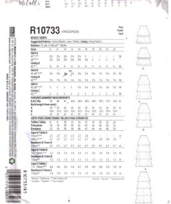 Alternative view of McCall's R10733 Skirts Size: A5 6-14 Uncut Sewing Pattern