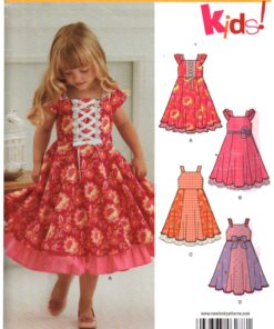 New Look 6278 Girl's Dress Size: 3-8 Uncut Sewing Pattern