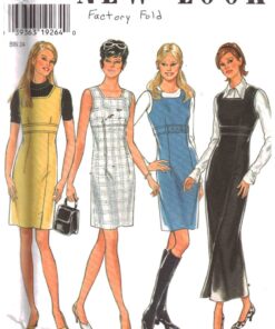 New Look 6550 Dress, Jumper Size: A 6-16 Uncut Sewing Pattern