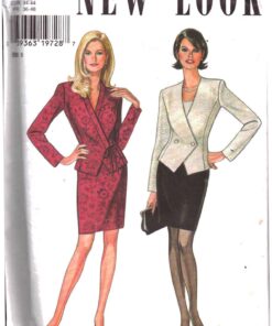 New Look 6578 Suit - Skirt, Jacket Size: A 8-18 Uncut Sewing Pattern