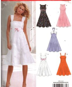 New Look 6589 Dress Size: A 8-18 Uncut Sewing Pattern