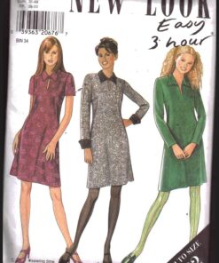New Look 6668 Dress Size: A 10-22 Uncut Sewing Pattern