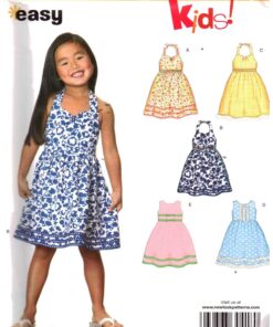 New Look 6694 Girl's Dress Size: A 3-8 Uncut Sewing Pattern