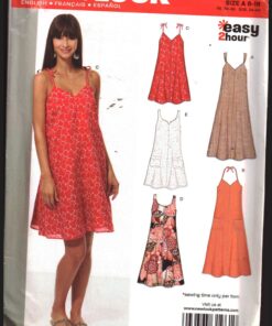 New Look 6804 Dress Size: A 8-18 Uncut Sewing Pattern