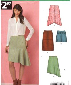 New Look A6418 Skirts Size: 8-20 Uncut Sewing Pattern