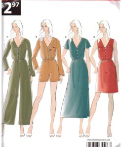 New Look A6468 Jumpsuit, Dress Size: 6-18 Uncut Sewing Pattern