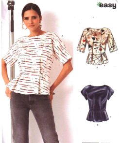 New Look N6753 Tops Size: 6-16 Uncut Sewing Pattern