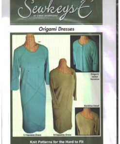 SewkeysE Origami Dress Size: All Uncut Sewing Pattern