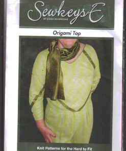 SewkeysE Origami Top Size: All Uncut Sewing Pattern