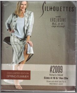 Silhoutte 2009 Vera's Skirt Size: 4-18 & 14W-28W Uncut Sewing Pattern