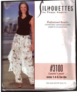 Silhoutte 3100 Laurie's Pant Size: 1-4 & 5W-8W Uncut Sewing Pattern