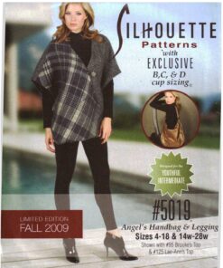 Silhoutte 5019 Angel's Handbag & Leggings Size: 4-18 & 14W-28W Uncut Sewing Pattern