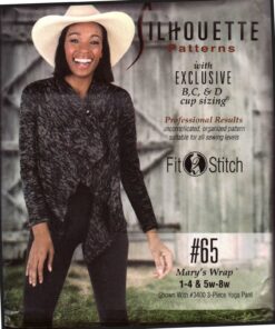 Silhoutte 65 Mary's Wrap Size: 1-4 & 5W-8W Uncut Sewing Pattern