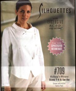 Silhoutte 709 Kelsey's Blouse Size: 1-4 & 5W-8W Uncut Sewing Pattern