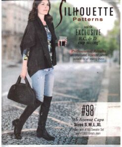 Silhoutte 98 5th Avenue Cape Size: S-M-L-XL Uncut Sewing Pattern