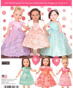 Simplicity 1135 Doll Clothes Size: 18" Uncut Sewing Pattern