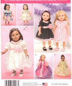 Simplicity 1297 Doll Clothes Size: 18" Uncut Sewing Pattern