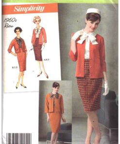 Simplicity 2154 Blouse, Skirt, Jacket, Cardigan Retro 1960's Size: H5 6-14 Uncut Sewing Pattern