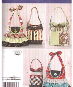 Simplicity 2169 Bags Size: One Uncut Sewing Pattern