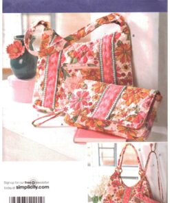Simplicity 2201 Bags Size: One Uncut Sewing Pattern