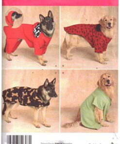 Simplicity 2303 Extra Large Dog Coats Size: One Uncut Sewing Pattern