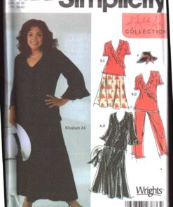 Simplicity 5109 Skirt, Pants, Top, Hat Size: GG 26W-32W Uncut Sewing Pattern