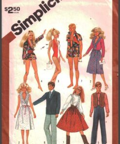 Simplicity 5807 Doll Clothes Size: 11.5" Uncut Sewing Pattern