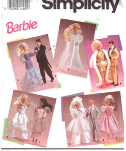 Simplicity 7362 Doll Clothes Size: 11.5" Uncut Sewing Pattern
