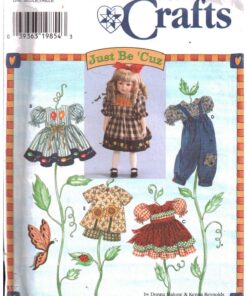 Simplicity 7490 Doll Clothes Size: 18" Uncut Sewing Pattern