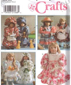 Simplicity 8134 Doll Clothes Size: 18" Uncut Sewing Pattern