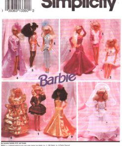 Simplicity 8157 Doll Clothes Size: 11.5" Uncut Sewing Pattern