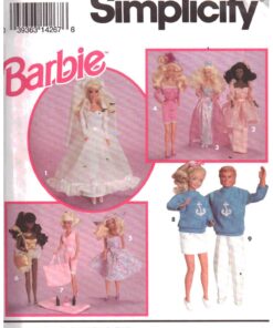 Simplicity 8518 Doll Clothes Size: 11.5" Uncut Sewing Pattern
