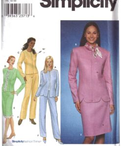 Simplicity 9068 Suit - Jacket, Skirt, Pants Size: RR 14-16-18-20 Uncut Sewing Pattern
