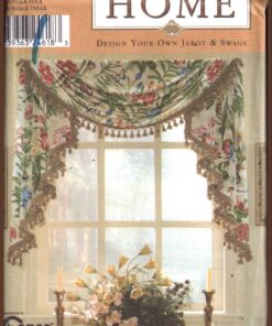 Simplicity 9545 Window Treatmetns - Jabot, Swags Size: One Uncut Sewing Pattern
