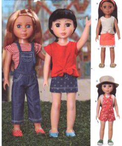 Simplicity S8940 Doll Clothes Size: 14" Used Sewing Pattern