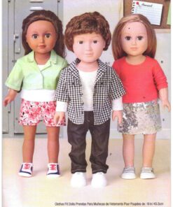 Simplicity S9032 Doll clothes Size: 18" Uncut Sewing Pattern