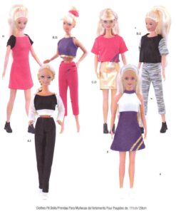 Simplicity S9034 Doll clothes Size: 11.5" Uncut Sewing Pattern