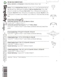 Simplicity S9494 Hot, Cold Comfort Packs Size: One Uncut Sewing Pattern