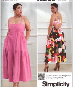 Simplicity S9597 Dress Size: U5 16-24 Uncut Sewing Pattern