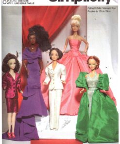 Simplicity S9939 Doll Clothes Size: 11.5" Uncut Sewing Pattern