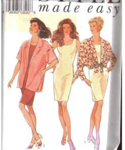 Style 2250 Dress, Jacket Size: A 8-18 Uncut Sewing Pattern