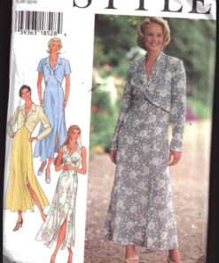 Style 2696 Dress, Jacket Size: A 6-16 Uncut Sewing Pattern