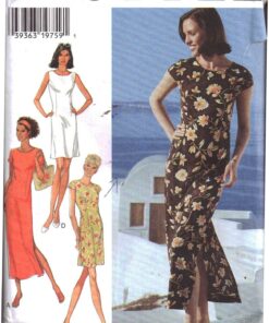 Style 2796 Dress Size: A 8-18 Uncut Sewing Pattern