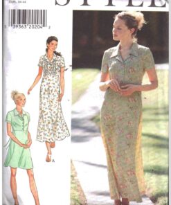 Style 2822 Dress Size: A 8-18 Uncut Sewing Pattern