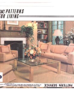 Vogue 1711 Chair Slips/Covers Size: One Uncut Sewing Pattern - Image 2