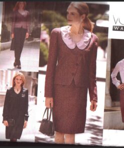 Vogue 2346 Suit - Jacket, Dress, Top, Skirt, Pants Size: 12-14-16 Uncut Sewing Pattern