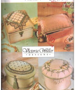 Vogue 7251 Pin Beaded Boxes Size: One Uncut Sewing Pattern