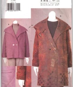Vogue 7473 Jacket by Marcy Tilton Size: L-XL Used Sewing Pattern